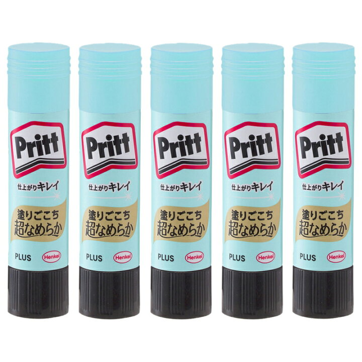 楽天市場】プラス(PLUS) スティックのり Pritt（プリット） スムーズ 
