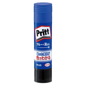 プラス(PLUS)　スティックのり　Pritt（プリット）　カラープリット　レギュラー　10g　NS-731-1P　セリースパック入り　29-723