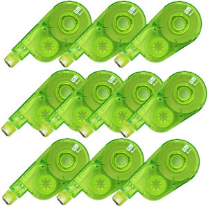 yő2,000~ItCOUPON 111-6959܂ŁzvX(PLUS) Ce[v zCp[XCb` 4mm O[ e[v 10pbN WH-1514R-10P 49-580