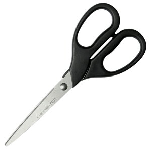【最大2,000円オフCOUPON 11月1日-6日9時59分まで】プラス(PLUS)はさみ ステンレス鋏 スタンダードシザーズ ブラック SC-160R 34-897