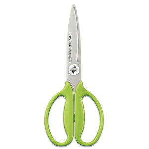 プラス PLUS キッチンばさみ フィットカットカーブ 料理はさみ レタスグリーン グリーン キッチン 料理 はさみ 料理まるごとこれ1本 外して洗える ベルヌーイカーブ 電解研磨加工 SC-200SW 35-118