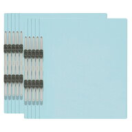 プラス(PLUS)エコノミー フラットファイル 10冊パック A4-S 150枚とじ ロイヤルブルー NO.021E　79-351