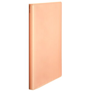 プラス(PLUS)クリアーファイル パスティプチ A4サイズ 40P FC-480PP ピーチピンク 98-480