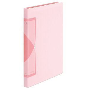 プラス(PLUS) クリアファイル A4縦 40ポケット Pasty smart「パスティ スマート」 ピンク FC-690PS 98-691