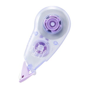 プラス PLUS Pasty 修正テープ 使い切りタイプ パープル WH-1805-P 52-288 かわいい 可愛い推し色 学校 事務 訂正 高校生 中学生