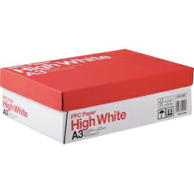 【法人様限定価格】PPC用紙 ハイホワイト High White A3 500枚×3冊 1箱 1500枚 68g/m2 白色度93% コピー用紙