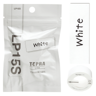 キングジム KING JIM ラベルプリンター テプラ Lite テープ カラーラベルテープ テプラライト white 白 …