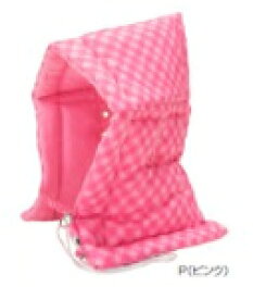 【在庫処分特価】 ナカバヤシ 防災ずきん（チェック柄） ピンク