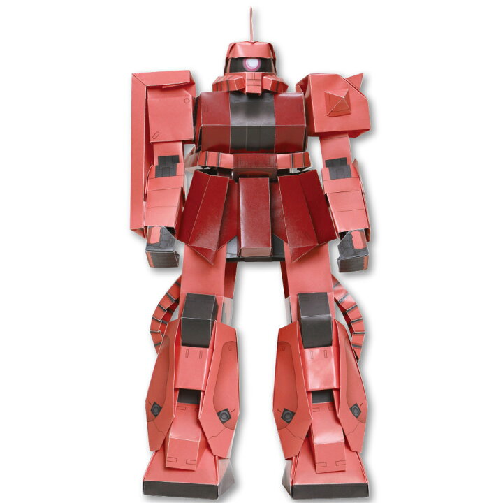 楽天市場 トーヨー Toyo オリガミモデル シャア専用ザク おりがみ 折り紙 和紙 ガンダム プラモデル ペーパークラフト 子供 大人 趣味 オフィスランド