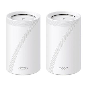 TP-Link WiFi 7 ���[�^�[ ���b�V�� WiFi �V�X�e�� �g���C�o���h 5760 Mbps (6GHz) + 2880 Mbps (5GHz) + 574Mbps (2.4GHz) 2.5Gbps �C�[�T�l�b�g�|�[�gx1 �V�[�����XAI���b�V