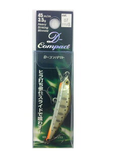 スミス(SMITH LTD) ミノー D-コンパクト 3.5g 45mm ヤマメハク #7