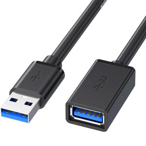 [ USB Type-A P[u] USB P[u USB3.0 5Gbps f[^] A-A^Cv IXX USBR[h 񂵂₷ ^CvAIX - ^CvAX _炩 PVC m[gp\R