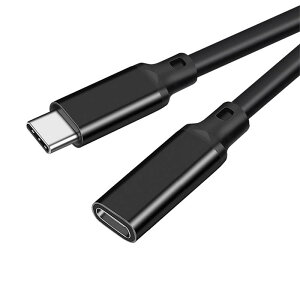 USB type C P[u (0.5m) USB 3.2 Gen2(20Gbps) f[^ʐM/ 4K@60zfo/240W PD}[d PVCf USB C ^Cvc R[h X}[gtH/^ubg/Q[@/m[gp\R