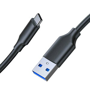 USB Type-C P[u 2M USB-C  USB-A P[u PDΉ 60W}[d/ USB 3.2 Gen2W 10Gbpsf[^]QuickCharge3.0Ή ^Cvc@Ή (2M, 1)