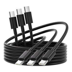 For Phone 15 [dP[u USB-C 1.8M 3{ Type-C to USB-CP[u 60W PDΉ ^CvC for Phone15 V[Y f[^] Type-C P[u  3A}[d ubN For Pad