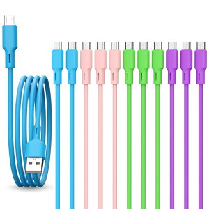 }CN usb P[u Micro 1ME12{Zbg}[d f[^] fɂ AhCh Android [dP[u R[h ps4Rg[[Ή Xperia Galaxy AQUOS US Kindle XboxȂ