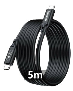 USB Type C P[u 5m PDΉ 240W/5A }[d USB3.2 Gen2 20Gbps f[^ for iPhone 15/16/Matebook/iPad/Xperia/iPad/MacBook Pro/Galaxy S