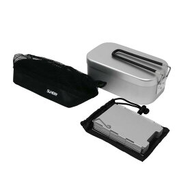 サンドリー(SDRY) メスティン 目盛付 アルミ飯ごう スクエアクッカー アウトドア キャンプ 登山 炊飯 軽量