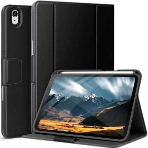 iPad Mini7 P[X (A17 Pro, 2024, 7) iPad mini6 P[X (2021, 6) 8.3C` Pencilz_[ƃ|Pbgt pxX^h }OlbgJ I[gX[vΉ (ubN)