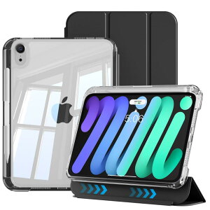 iPad mini7 �P�[�X (A17 Pro ��7���� 2024) iPad mini6 �P�[ �X (��6���� 2021) �N���A�����o�b�N�J�o�[ �c�u��/���u���X�^ ���h ���O���\ ������ �y���V�����[�\ �ϏՌ� �y�� ���^ �O�܂� ��