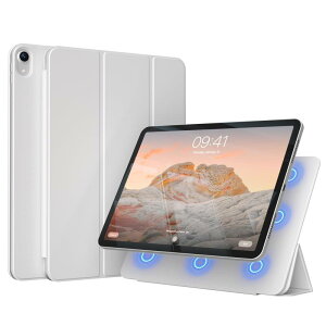 iPad Air 11�C���` �P�[�X M3/M2 (2025/2024) iPad Air 5����/4���� 2022 2020 10.9�C���` �}�O�l�b�g�P�[�X ���C�z�� �X�����X�}�[�g�ی�J�o�[ Touch ID�Ή� ��񐢑� Pencil���C�����X