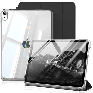 iPad 11/10 P[X  11C` 2025/10.9C` 2022 NA  w E Jo[ O܂X^h Touch IDƃI[gX[v@\Ή y ^ h~ PUU[ iPad A1