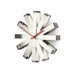umbra RIBBON WALL CLOCK({ EH[NbN)