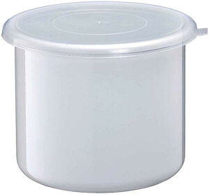 高木金属 そのまま火にかけられる 保存容器 耐熱容器 コンテナ キャニスター 梅干し容器 ホーロー 14cm 1.9L 食洗器対応 FS-14W