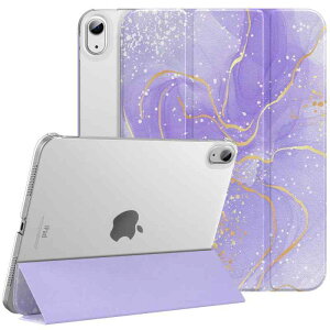 iPad 11/10 P[X 2025/2022 11C` A16 10.9C` 2025NVf ACpbhp I[gX[v O܂ X^h PU+PC ϋv Apple PencilΉ Jo[ Lavender+Gold Lin