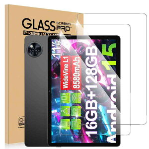 2������For Teclast P50 AI/P50/P50S/T50HD/T50MAX/T50Plus U11 �t�B���� �����K���X �ی�t�B���� �w��h�~ 9H�d�x Teclast P50AI �^�u���b�g 11�C���` �t�B���� �Ռ��ی� ��������