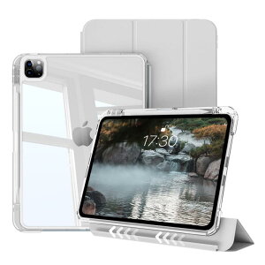 KenKe iPad Pro 11�C���` �P�[�X (2022/2021/2020) ��4/3/2���� �J�o�[ iPad ������ �P�[�X �A�N���� �����o�b�N�J�o�[ PU�������U�[ �O�܃X�^���h �I�[�g�X���[�v�@�\ �y�� ���^ �����h�~ �O���[