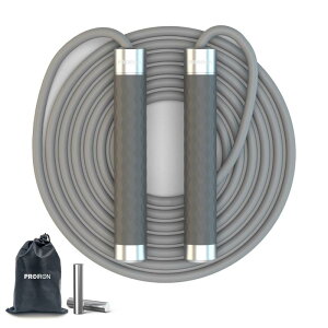 縄跳び ダイエット 重い トレーニング用 大人用 なわとび アルミニウム製ハンドル 収納袋付き