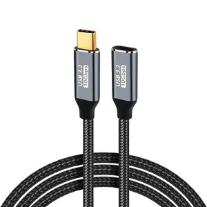 Type-C P[u USB-C to USB-C yPDΉ 100W}[d/ USB 3.1 Gen2W 10Gbpsf[^]z 20V/5A[d 4K/60zfo ϋv iC҂ ^CvCΉ