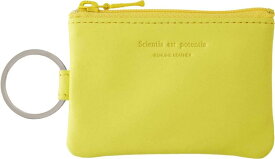 キーポーチmini コンパクト リモコンキー 鍵 キャッシュレス クレジットカード 定期券 ノワール 革 NSL-1803 スリップオン