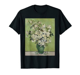 ヴィンセント・ファン・ゴッホ バラの花瓶 Tシャツ