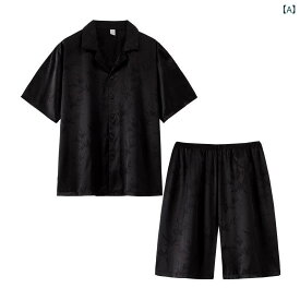 パジャマ カップル ペア メンズ レディース 接触冷感 竹柄 中華風 半袖 ショートパンツ セットアップ ルームウェア 部屋着 ワンマイルウェア 春夏