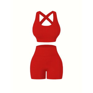 ヨガウェア レディース 上下セット スポーツブラ & ヨガパンツ ランニング 運動着 トレーニングウェア ジム 吸湿速乾 ストレッチ