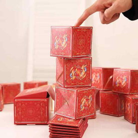 パーティーグッズ 新年 サプライズ ボックス 2025年 蛇年 飛び出す ボックス 爆発 組み立て式