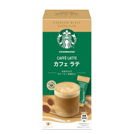 スターバックス Starbucks ネスレ日本 プレミアム ミックス カフェ ラテ 4袋入り×9箱【3〜4営業日以内に出荷】【送料無料】ネスレ コーヒー ホットコーヒー スタバ スターバックス インスタントコーヒー