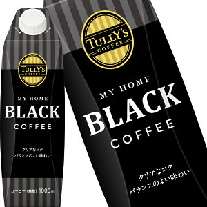 [] ɓ ^[YR[q[ }Cz[ ubNR[q[ 1000mlpbN×18{[6{×3]y3`4cƓȓɏoׁz TULLYfS COFFEE MY HOME 1L