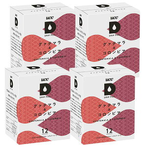 <エントリーでポイント5倍>UCC ドリップポッド DRIPPOD 専用カプセル グァテマラ&コロンビア 4箱 【3〜4営業日以内に出荷】【送料無料】ユーシーシー 上島珈琲 ブラック コーヒー バラエテ