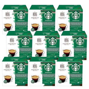 ネスカフェ ドルチェグスト 専用カプセル スターバックス パイクプレイス ロースト ×9箱【1〜2営業日以内に出荷】【送料無料】ネスレ ネスカフェ コーヒー ホットコーヒー スタバ