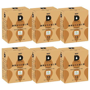 <エントリーでポイント10倍>UCC ドリップポッド DRIPPOD 専用カプセル 静岡まろみ焙じ茶 6箱 【3〜4営業日以内に出荷】【送料無料】ユーシーシー 上島珈琲 ブラック コーヒー バラエティ ア