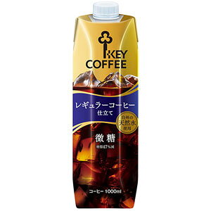 L[R[q[ KEY COFFEE M[R[q[d LbhR[q[  1000ml×24{y7`10cƓȓɏoׁz 1L 