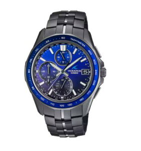 CASIO�i�J�V�I�j OCEANUS�@Manta S7000 Series�@�r���v�@OCW-S7000B-2AJF �i236500�j�@Made in Japan�@10�C���h���@������������\���ł���@�\�[���[�쓮�@���^���̎����������o�������@���^�I�V�A�i�X