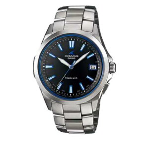 CASIO�i�J�V�I�j OCEANUS�@3 hands model�@�r���v�@OCW-S100-1AJF�i82500�j�@Made in Japan�@10�C���h���@������������\���ł���@�\�[���[�쓮�@���^���̎����������o�������@�V���v���f�U�C���I�V�A�i