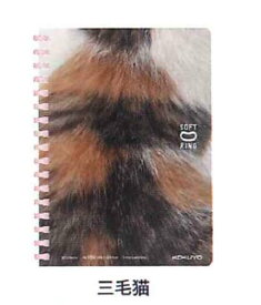 【限定柄　子ねこ】コクヨ 　ソフトリングノート　A6　5mm方眼　80枚　ス−SV358S5　(605)ギフト包装承ります