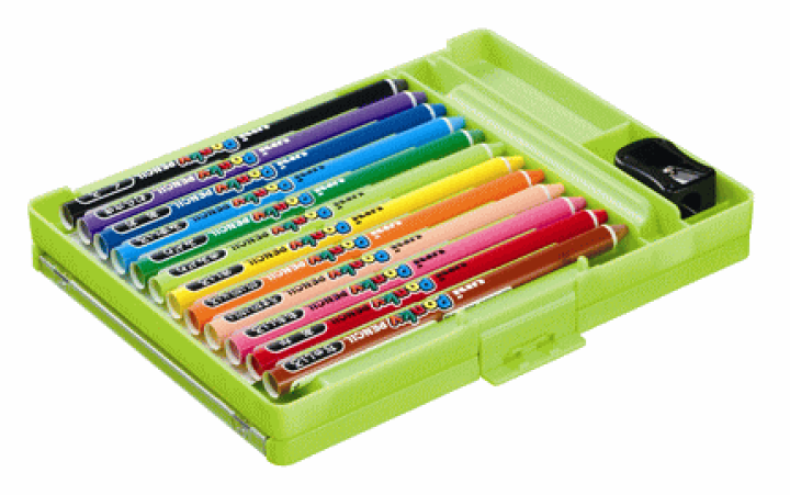 楽天市場】三菱鉛筆 色鉛筆 Ponky PENCIL ポンキーペンシル