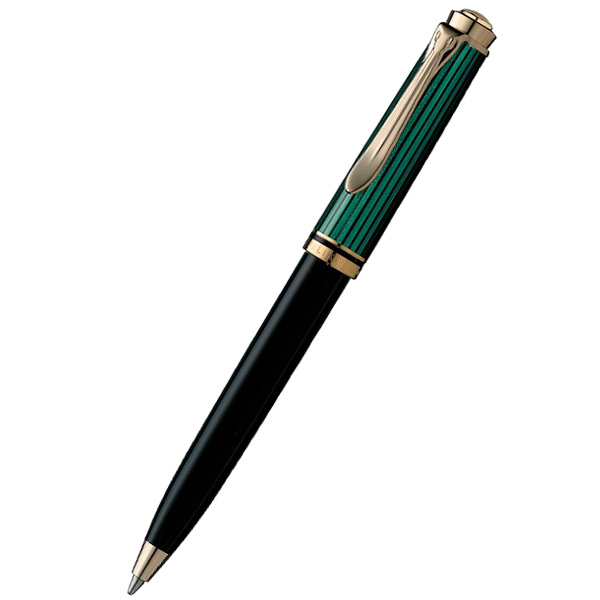 ペリカン スーベレーン K800 ボールペン [緑縞] (ボールペン) 価格比較 
