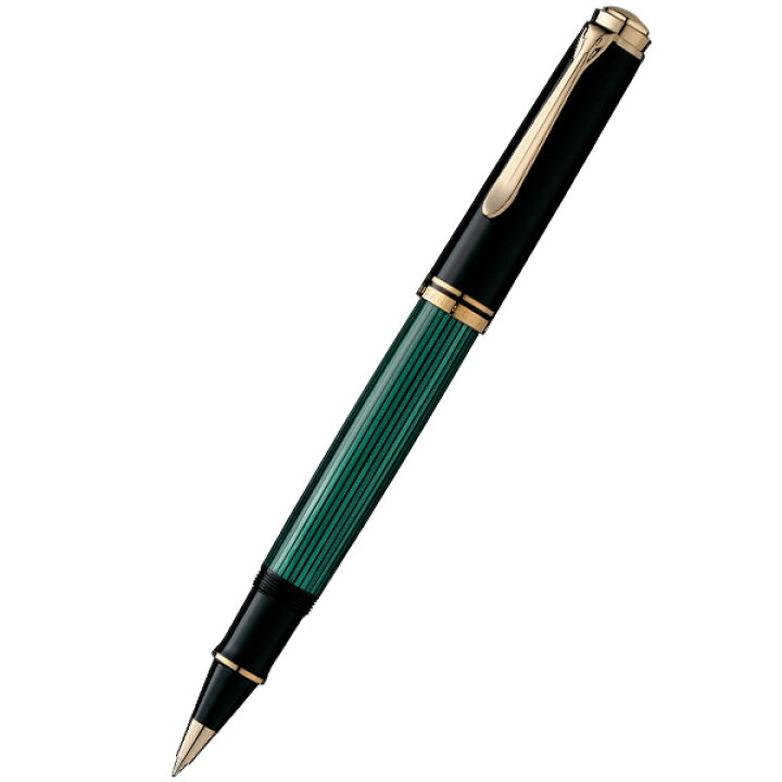 楽天市場】Pelikan（ペリカン） スーベレーン ローラーボール 緑縞 